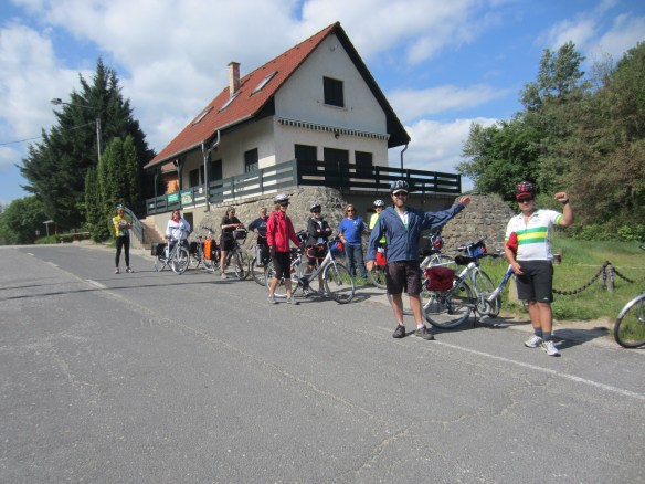 Family reunion of bikers